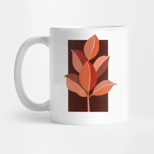 Abstract Leaves III Mug